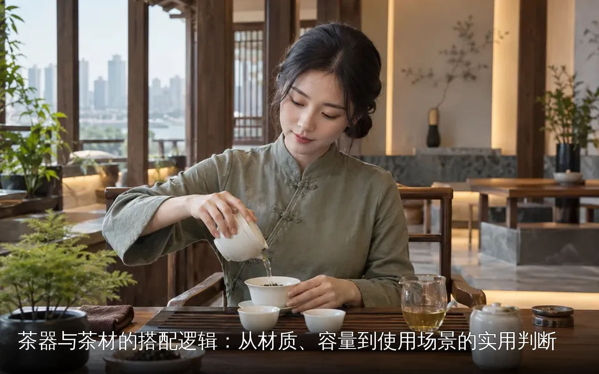 茶器与茶材的搭配逻辑:从材质、容量到使用场景的实用判断