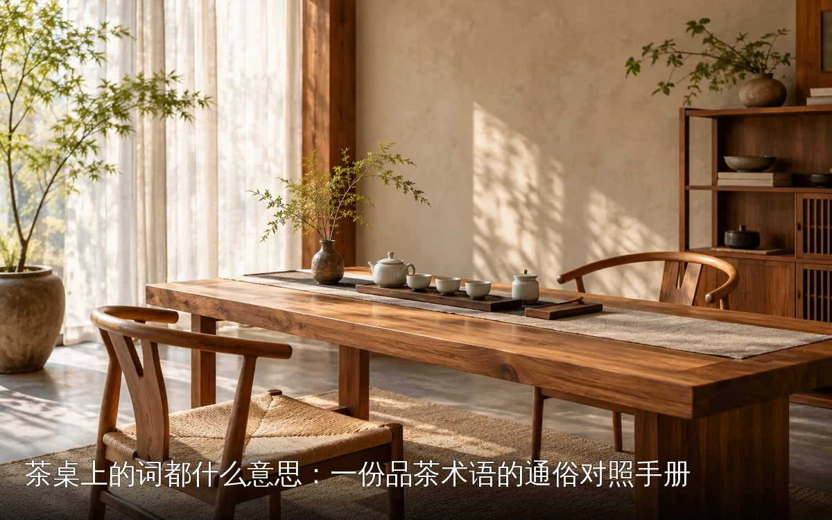 茶桌上的词都什么意思:一份品茶术语的通俗对照手册